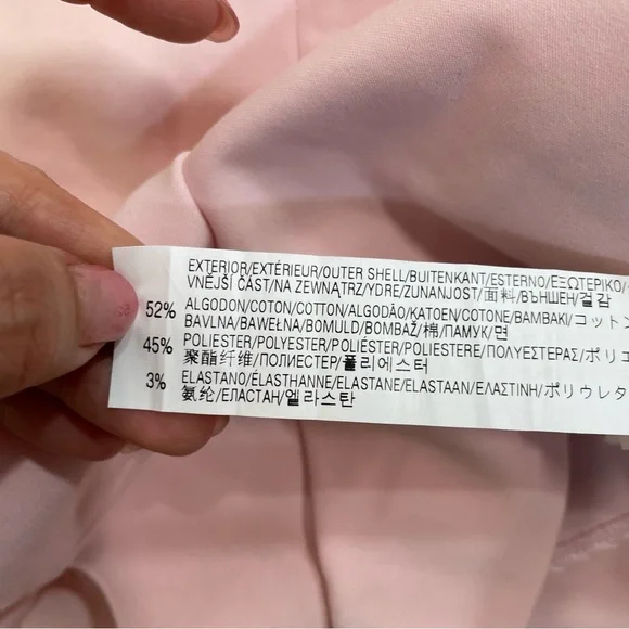 Zara Light Pink High Waist Short